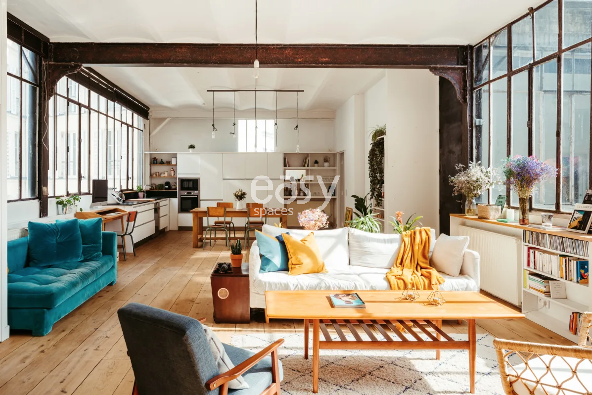 Apartment available for rent specifically designed for photo shoots in Paris, France